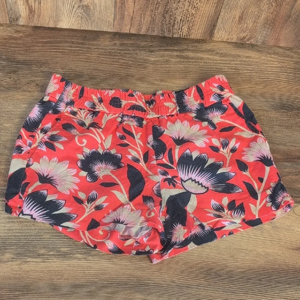 J. Crew Floral High Waist Shorts 00